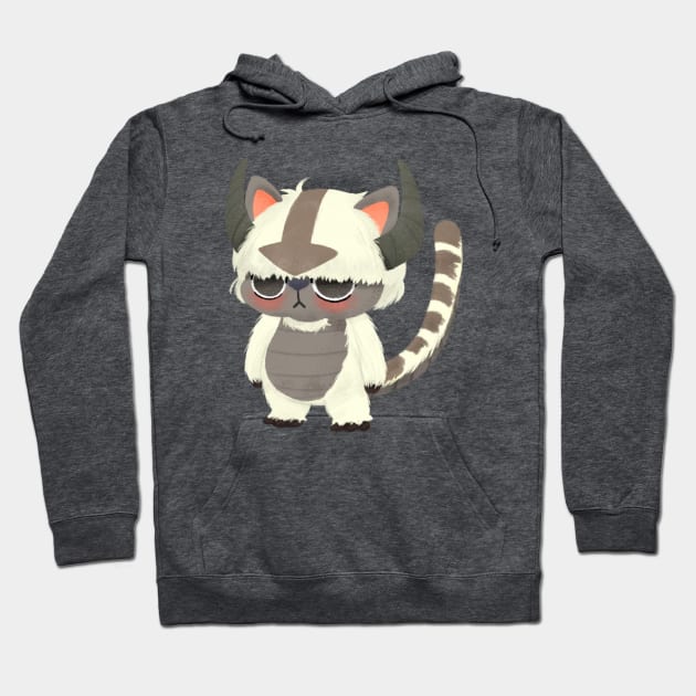 Appa Cat Hoodie by BBvineart